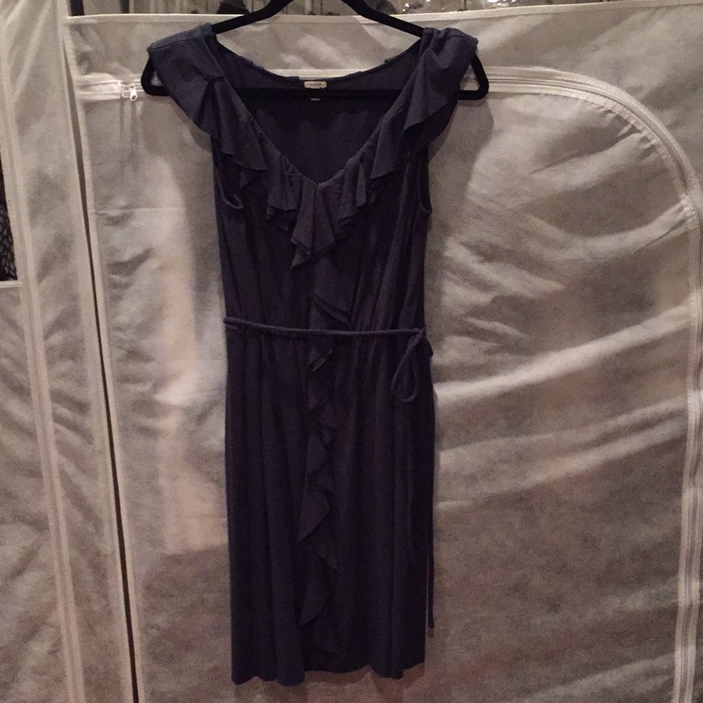 J crew navy blue dress